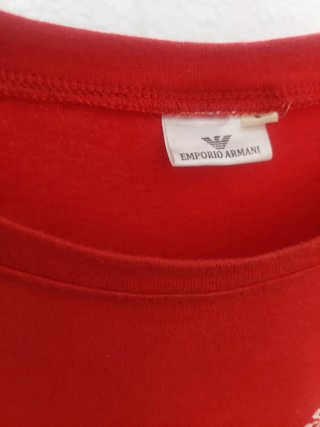 Camiseta Armani Exchange Roja