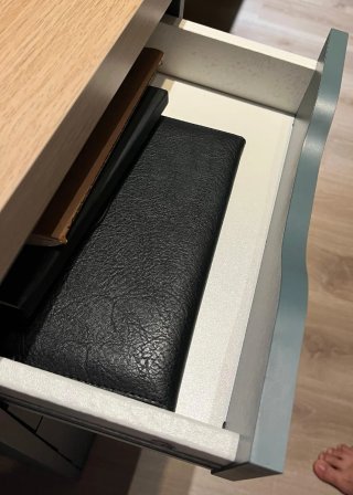 Mesa con cajoneras IKEA LAGKAPTEN/ALEX