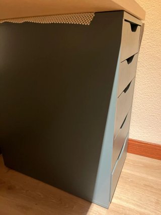 Mesa con cajoneras IKEA LAGKAPTEN/ALEX