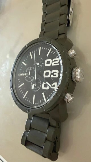 Reloj Diesel Cronógrafo Verde Militar