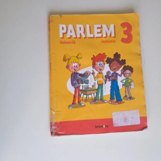 Libro llibre Parlem 3 Primària Valencià