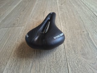 Sella bici gel comoda morbida nuova