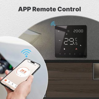 Termostato intelligente ZigBee per riscaldamento acqua/caldaia