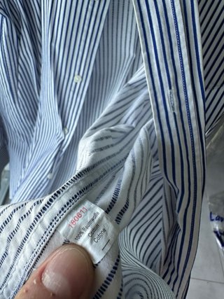 Camicia Balmain a righe XL
