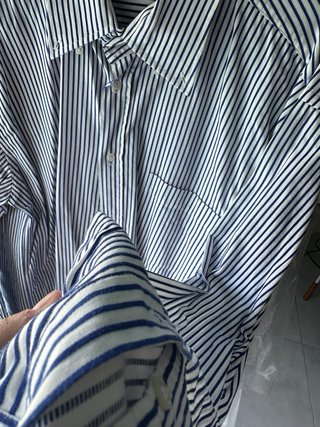 Camicia Balmain a righe XL