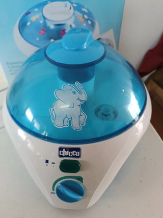 Humidificador Chicco Ultrasónico Globo Azul/Blanco