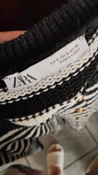 Chaqueta Zara Rayas