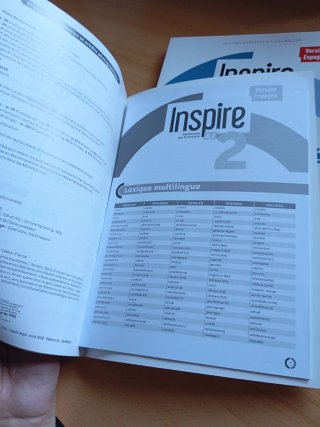Inspire 2 méthode de français. A2 + cahier