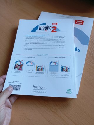 Inspire 2 méthode de français. A2 + cahier