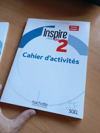 Inspire 2 méthode de français. A2 + cahier