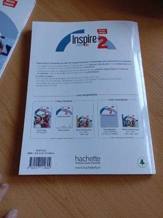 Inspire 2 méthode de français. A2 + cahier