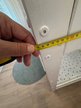 Litera de madera blanca Ikea