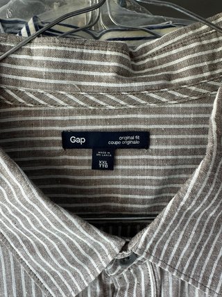 Camicia a righe GAP XXL
