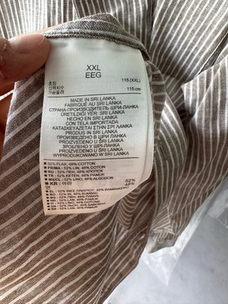 Camicia a righe GAP XXL