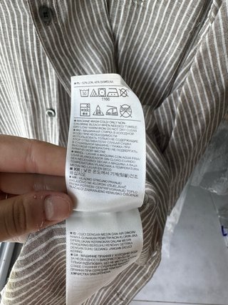 Camicia a righe GAP XXL