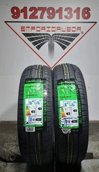 145 65 15 T LANVIGATOR RUEDA NUEVA YA MONTADA