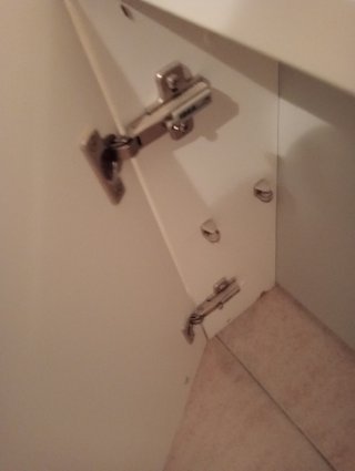 Armario de baño blanco, de colgar. Venta en person