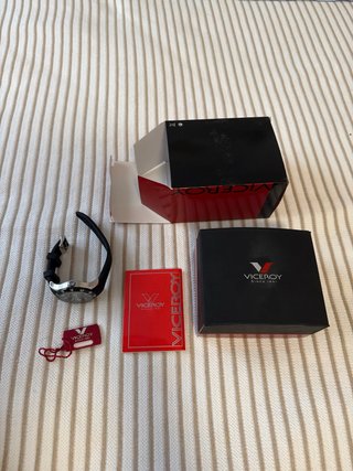 Reloj Viceroy Negro con correa de Goma
