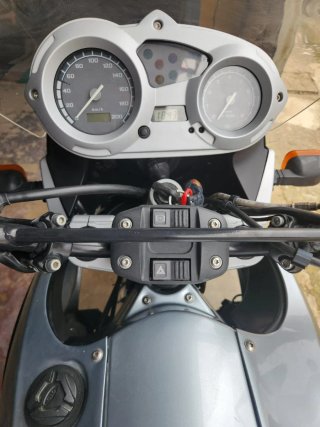 Moto BMW Adventure Plata/Negra