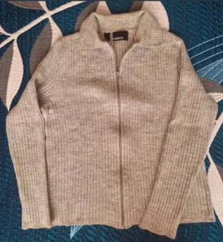 Chaqueta Zara Gris Chico talla XL