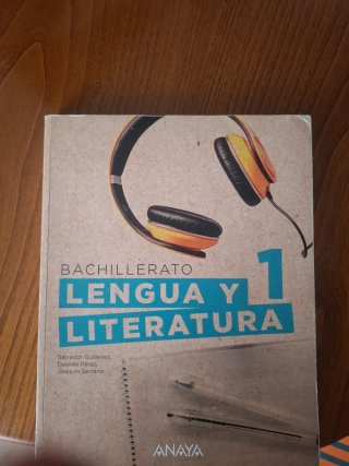 LENGUA Y LITERATURA 1°Bachillerato Anaya