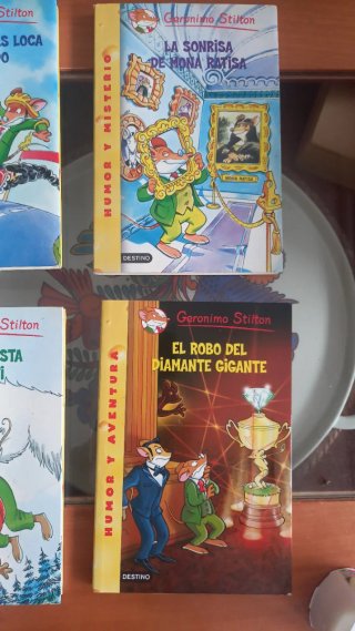 Libros Geronimo Stilton. Colección Humor y Viajes