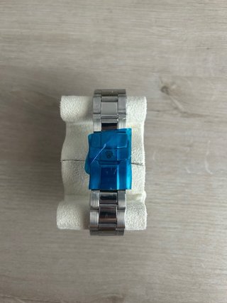 Reloj Azul y Plateado de hombre