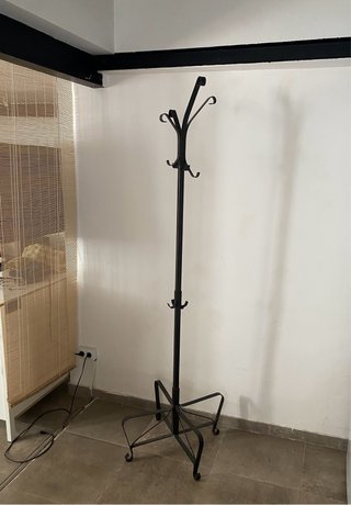 Perchero Metálico Negro