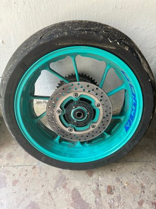 Llanta Trasera Yamaha MT-07 2022 (Reparar)