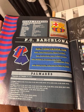 Álbum Liga 2000-2001 Panini
