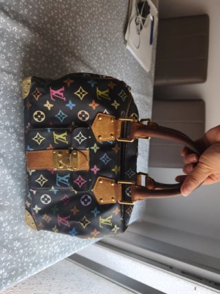 Bolso  Monogram Multicolore Negro