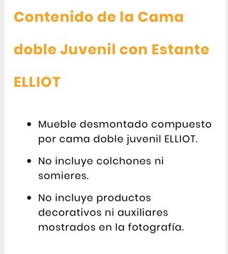 Cama nido con cajon