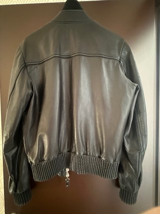 Chaqueta bomber cuero Roberto Cavalli