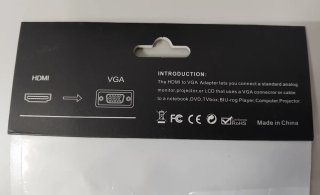 Adaptador HDMI a VGA