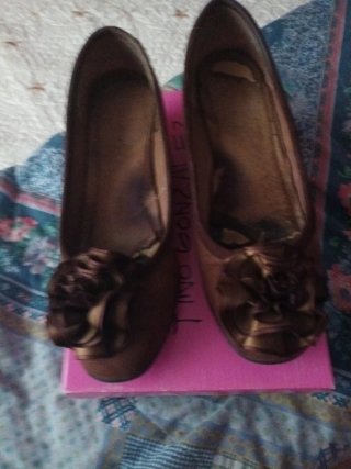 Zapatos de ante para mujer, talla 38