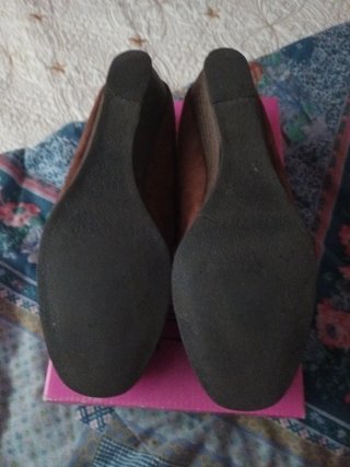 Zapatos de ante para mujer, talla 38