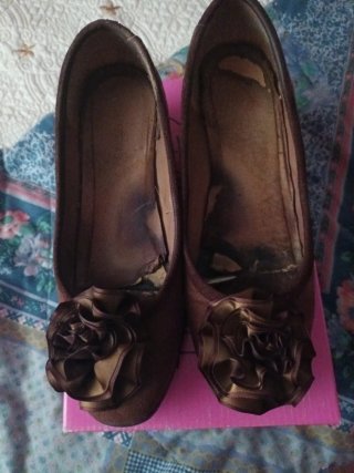 Zapatos de ante para mujer, talla 38