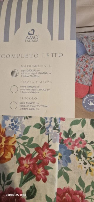 Lenzuola Roses