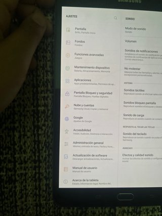 Tablet Samsung Nero