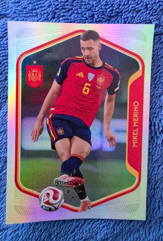 Carta Coleccionable Mikel Merino España