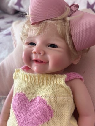 Bebé Reborn Silicona Rubio