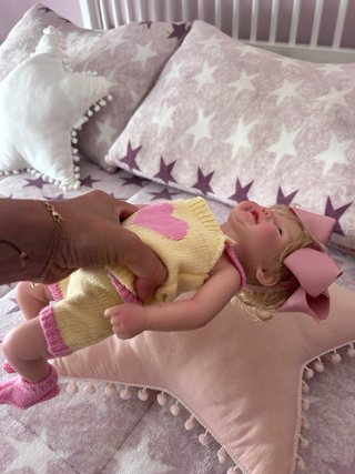 Bebé Reborn Silicona Rubio