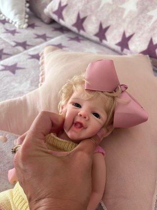 Bebé Reborn Silicona Rubio