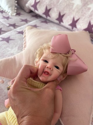 Bebé Reborn Silicona Rubio