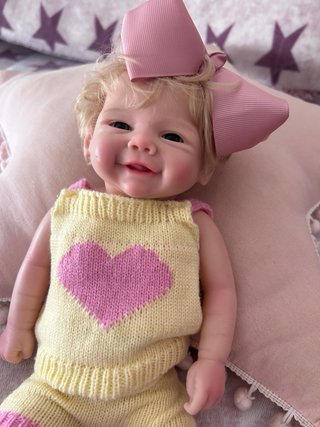 Bebé Reborn Silicona Rubio