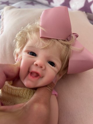Bebé Reborn Silicona Rubio