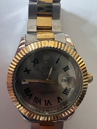 Reloj Rolex Oro y Plata