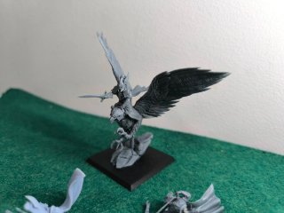 Alto Elfo en Águila Gigante Warhammer