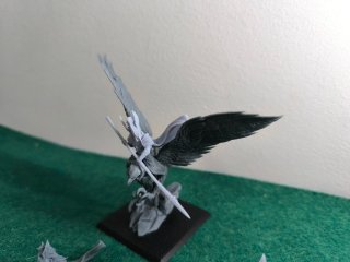 Alto Elfo en Águila Gigante Warhammer