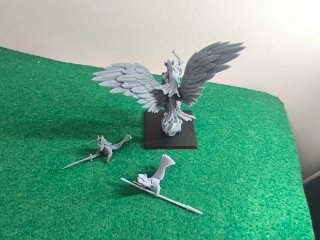 Alto Elfo en Águila Gigante Warhammer